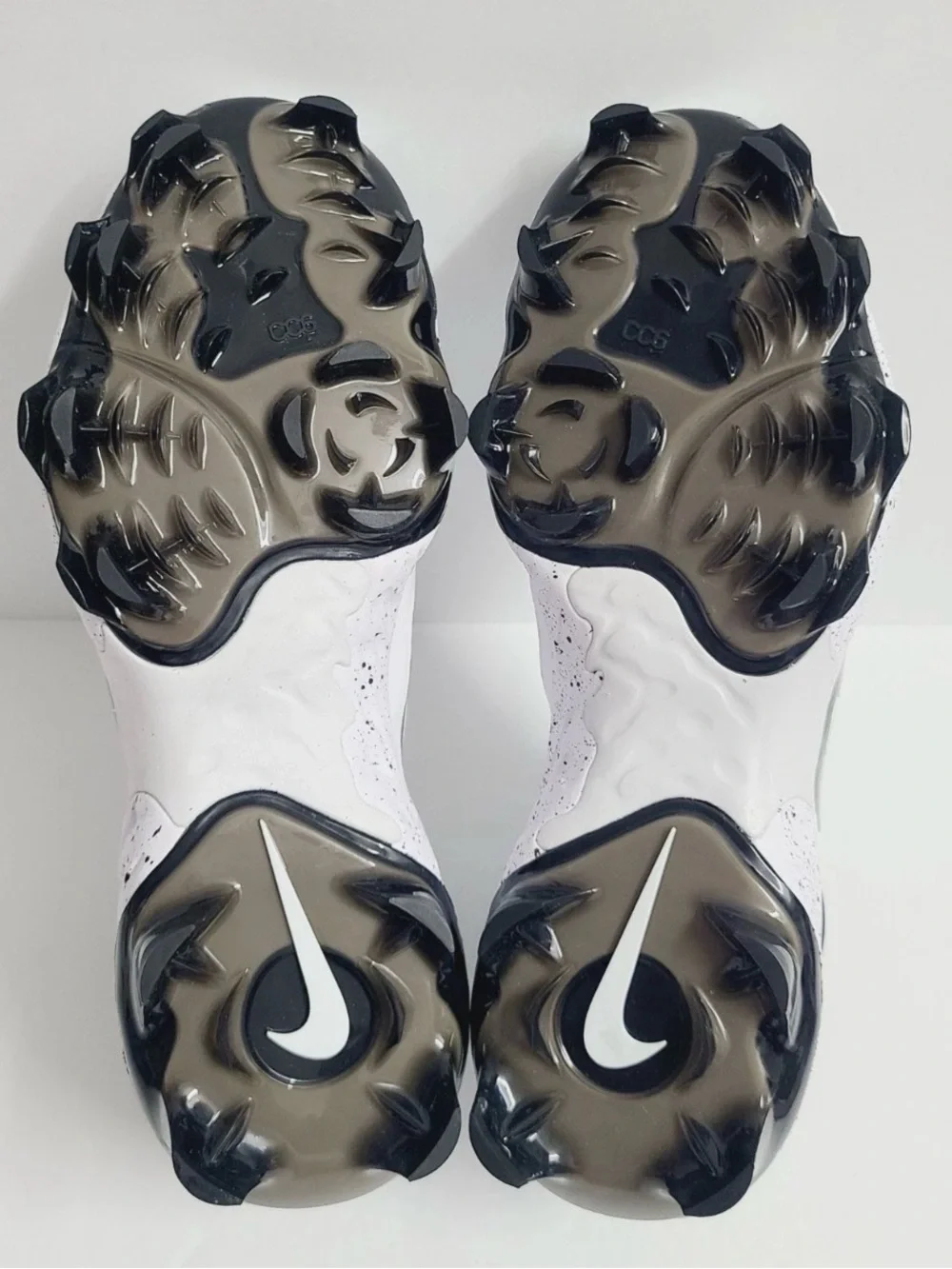 Nike Alpha Huarache Elite 4 Low MCS White Baseball Cleats FD6255-108 Size 10